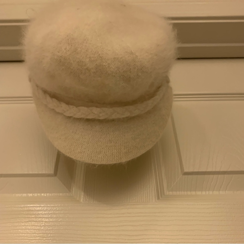 Nine West Cream Women's Hat - Picture 2 of 8